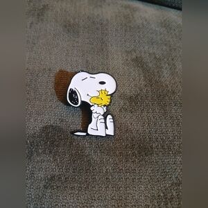 Snoopy and Woodstock Enamel Pin